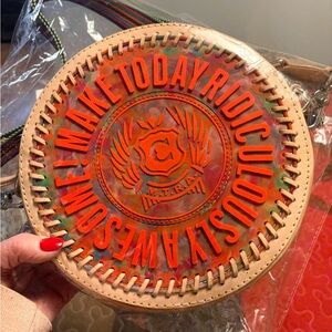 Consuela MTRA Tan Round Crossbody Bag
Never been out of bag